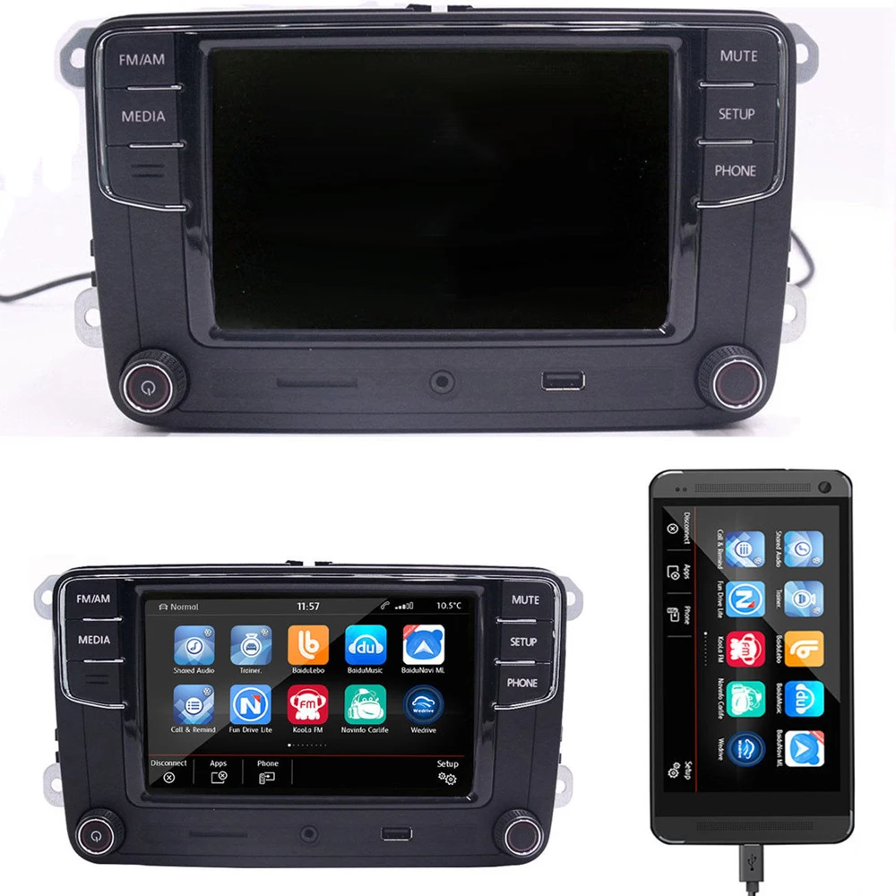 6RD035187A 6.5' RCD330 Plus MIB Radio USB AUX Bluetooth RCD510 RCN210 For VW Polo Golf 5 6 Passat B6 B7 CC Tiguan Jetta MK5 MK6
6RD035187A 6.5' RCD330 Plus MIB Radio USB AUX Bluetooth RCD510 RCN210 For VW Polo Golf 5 6 Passat B6 B7 CC Tiguan Jetta MK5 MK6
