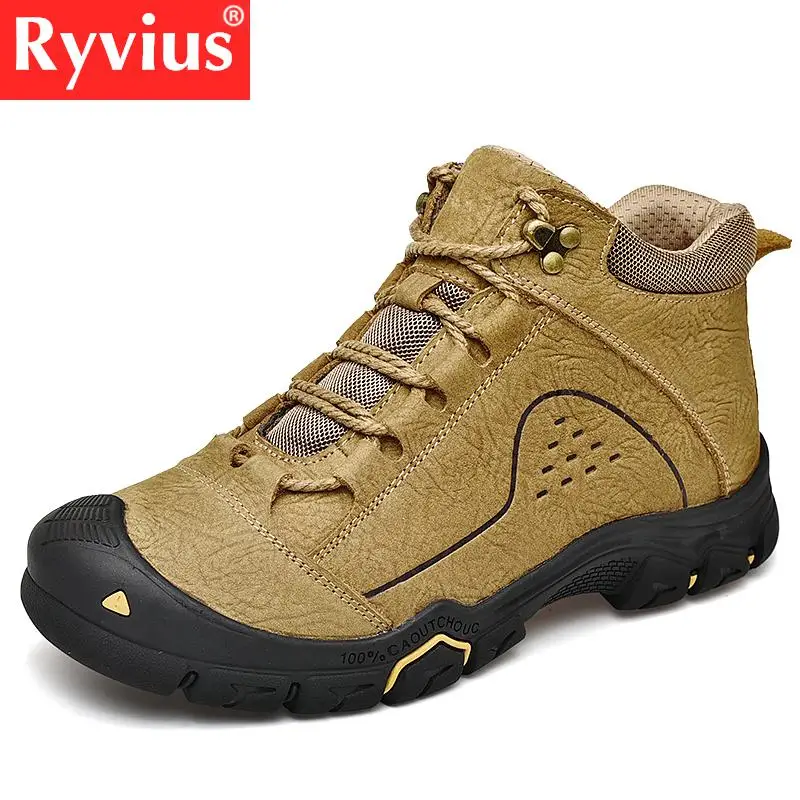 Ryvius Brand Outdoor High Quality Leather Men Warm Hiking Boots To Explore Hiking Hunting Shoes Wear-resistant Waterproof Shoes
Ryvius Brand Outdoor High Quality Leather Men Warm Hiking Boots To Explore Hiking Hunting Shoes Wear-resistant Waterproof Shoes