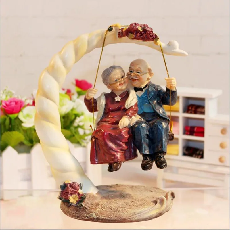 Classical Craft Gift Swinging Grandpa&Grandma Figurines Dolls Decoration,Home Decor Resin Crafts for Wedding Birthday Gifts
Classical Craft Gift Swinging Grandpa&Grandma Figurines Dolls Decoration,Home Decor Resin Crafts for Wedding Birthday Gifts