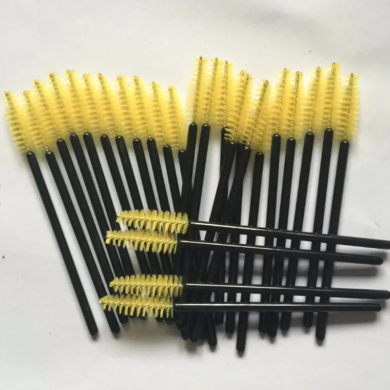 Wholesale Price 1000 pcs Yellow Disposable Eyelash Makeup Brushes eyelash Makeup Tools Mascara Wands Applicator Curls
Wholesale Price 1000 pcs Yellow Disposable Eyelash Makeup Brushes eyelash Makeup Tools Mascara Wands Applicator Curls