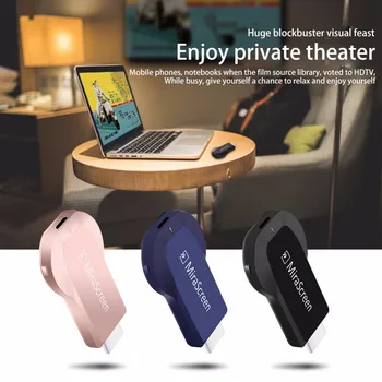 Mirascreen 1080p Wireless Miracast WiFi Screen Mirroring Device Miracast DLNA Airplay Real Time Mirroring Switchover Needed
Mirascreen 1080p Wireless Miracast WiFi Screen Mirroring Device Miracast DLNA Airplay Real Time Mirroring Switchover Needed