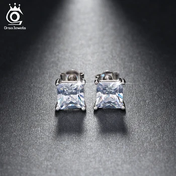 ORSA JEWELS Square Crystal Stud Earring Hot Selling Earrings Made of AAA Cubic Zirconia Fashion Jewelry Supplier OE148
ORSA JEWELS Square Crystal Stud Earring Hot Selling Earrings Made of AAA Cubic Zirconia Fashion Jewelry Supplier OE148