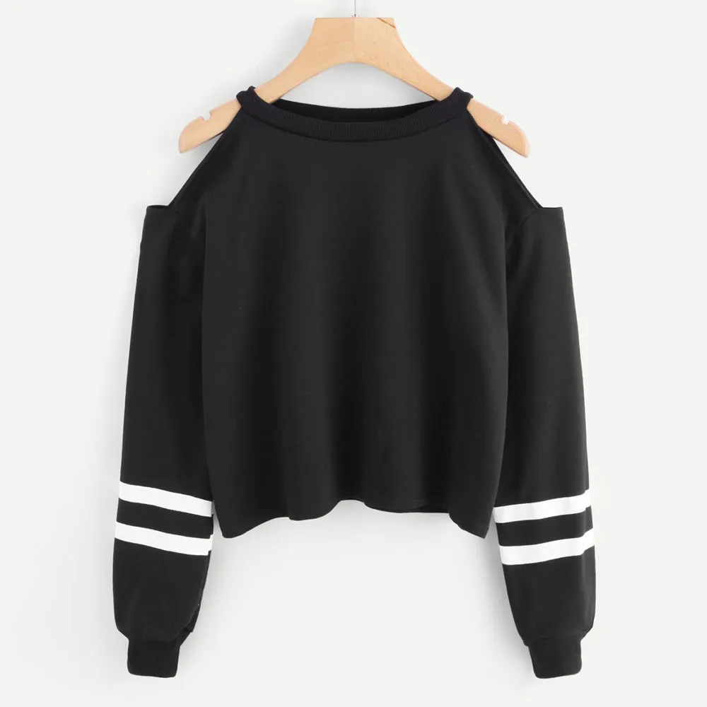 2018 Fashion women's clothes ladies black hoody Women Off the Shoulder Long Sleeve Blouse Sweatshirt Pullover Casual Tops Shirt
2018 Fashion women's clothes ladies black hoody Women Off the Shoulder Long Sleeve Blouse Sweatshirt Pullover Casual Tops Shirt