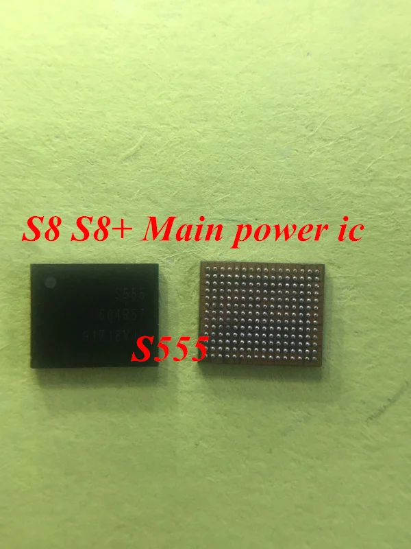 1 шт. 20 S555 для samsung S8 + G950F G955F основной источник питания PM IC чип управления