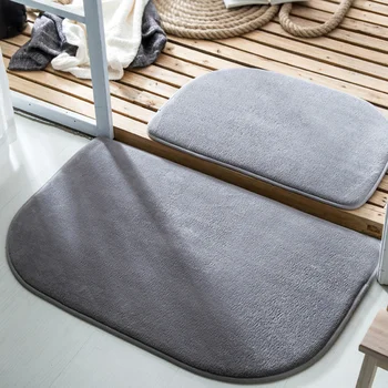 2Pcs/Set Slow Rebound Bath Mat Suction and Anti-Slip Bathroom Doormat Toilet Floor Mat Oval Door Mat Coral Velvet Bath Rug
2Pcs/Set Slow Rebound Bath Mat Suction and Anti-Slip Bathroom Doormat Toilet Floor Mat Oval Door Mat Coral Velvet Bath Rug