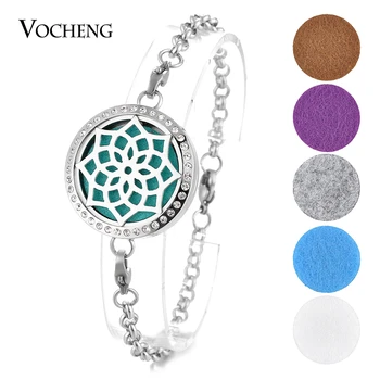 10pcs/lot 316L Stainless Steel Essential Oil Diffuser Locket Bracelet Magnetic Bangle Crystal 2 Style with Felt Pad VA-289*10
10pcs/lot 316L Stainless Steel Essential Oil Diffuser Locket Bracelet Magnetic Bangle Crystal 2 Style with Felt Pad VA-289*10