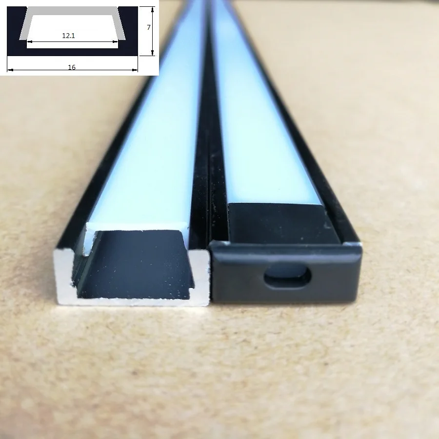 2m Black led aluminium profile,Alu Led Channel for 12mm width led strip housing SDW1607
2m Black led aluminium profile,Alu Led Channel for 12mm width led strip housing SDW1607