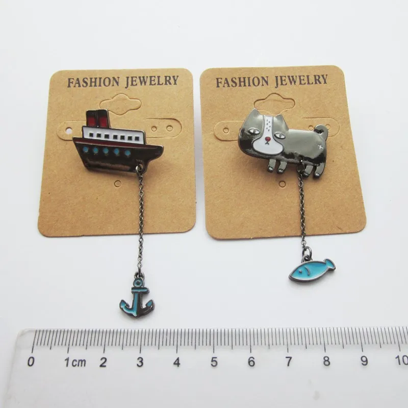 10 pcs/lot fashion jewelry accessories metal enamel epoxy cute ship anchor cat fish brooches pins
10 pcs/lot fashion jewelry accessories metal enamel epoxy cute ship anchor cat fish brooches pins