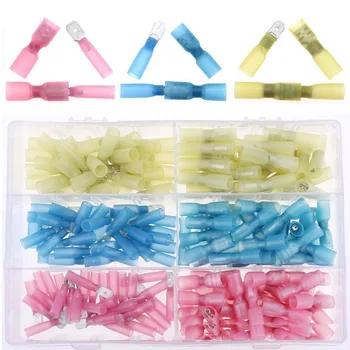 160PC Heat Shrink Connection Terminal Suit for RSMDD RSFDFD Insert Spring Plug-in Insulated Electrical Wire Cable Connectors
160PC Heat Shrink Connection Terminal Suit for RSMDD RSFDFD Insert Spring Plug-in Insulated Electrical Wire Cable Connectors