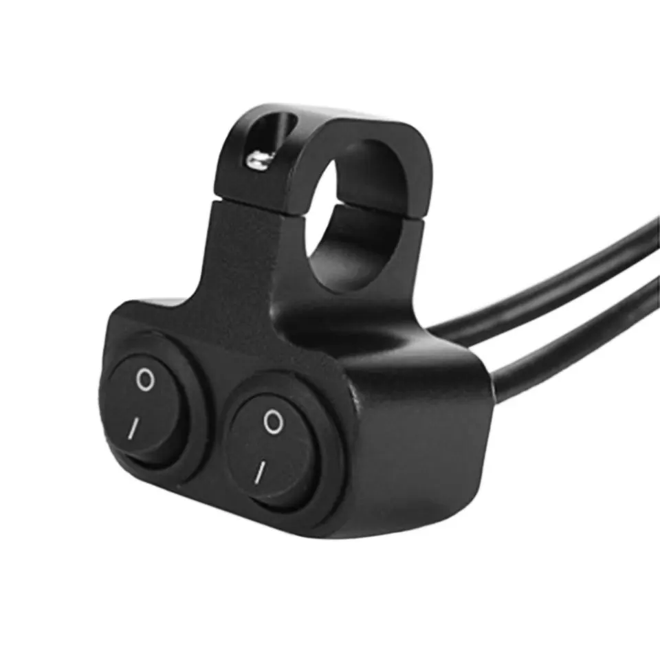 Motorcycle 7/8 Inch Universal Handlebar Mounting Switch Double Control Switch Button For Spot Fog Light On Off Switch
Motorcycle 7/8 Inch Universal Handlebar Mounting Switch Double Control Switch Button For Spot Fog Light On Off Switch