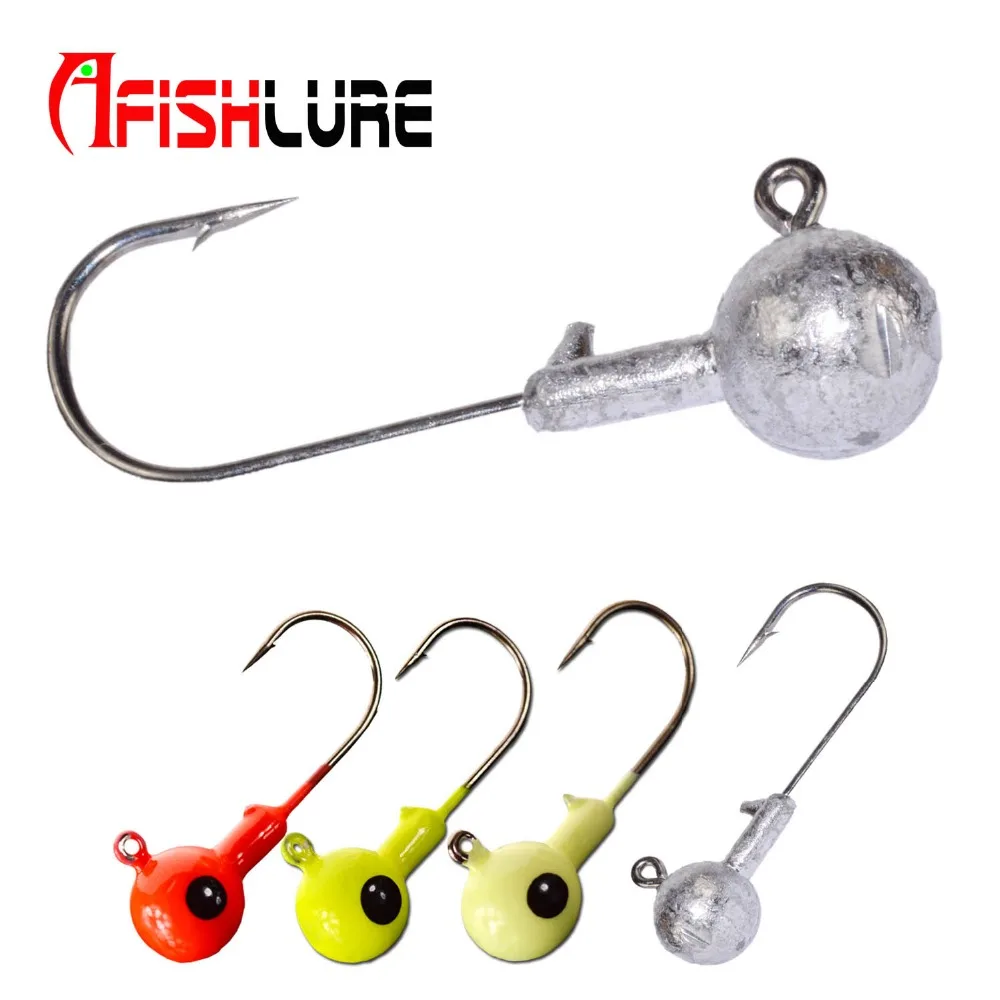 5pcs Lead Round Jig Head 2g/3.5g/5g/7g/10g/14g Fishing Lures Bait Hook Fish Tackle Practical Fishing Tool Jigging Fishing Hooks
5pcs Lead Round Jig Head 2g/3.5g/5g/7g/10g/14g Fishing Lures Bait Hook Fish Tackle Practical Fishing Tool Jigging Fishing Hooks