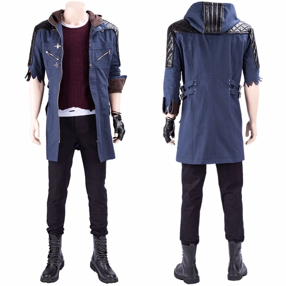 Game Devil May Cry Cosplay Nero Costume Full Set DMC 5 Nero Cosplay Outfit Men Adult Halloween Party Costume
Game Devil May Cry Cosplay Nero Costume Full Set DMC 5 Nero Cosplay Outfit Men Adult Halloween Party Costume