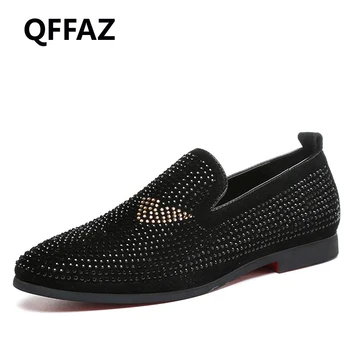 QFFAZ New zapatos de hombre flats Casual Breathable Men Shoes Moccasins leather loafer men Driving Shoes Big Size 38-46
QFFAZ New zapatos de hombre flats Casual Breathable Men Shoes Moccasins leather loafer men Driving Shoes Big Size 38-46