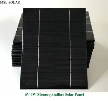 ALLMEJORES Solar panel 6W 6V Monocrystalline 1A Photovoltaic panel cell for DIY power supply charger.give USB +diodes for free.
ALLMEJORES Solar panel 6W 6V Monocrystalline 1A Photovoltaic panel cell for DIY power supply charger.give USB +diodes for free.