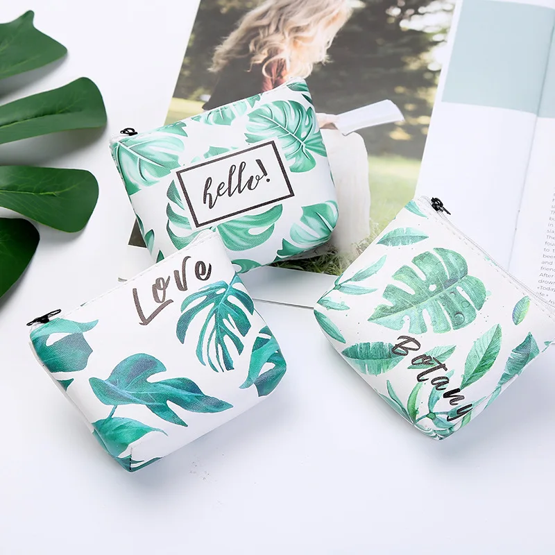 New Women Printing Leaf Coin Purses Fashion Girl Zip Wallet Ladies Clutch Change Purse Kids Unisex PU Leather Mini Money Bag
New Women Printing Leaf Coin Purses Fashion Girl Zip Wallet Ladies Clutch Change Purse Kids Unisex PU Leather Mini Money Bag