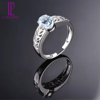 Engagement Wedding Ring 1.16Ct Natural Gemstone Aquamarine Solid 10K White Gold Fine Fashion Stone Jewelry For Women's Gift New
Engagement Wedding Ring 1.16Ct Natural Gemstone Aquamarine Solid 10K White Gold Fine Fashion Stone Jewelry For Women's Gift New