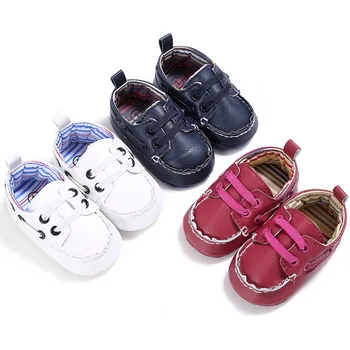 Newborn Classic Baby Shoes PU Leather Infant Toddler Lace-Up Kids Soft Soled Sneakers
Newborn Classic Baby Shoes PU Leather Infant Toddler Lace-Up Kids Soft Soled Sneakers
