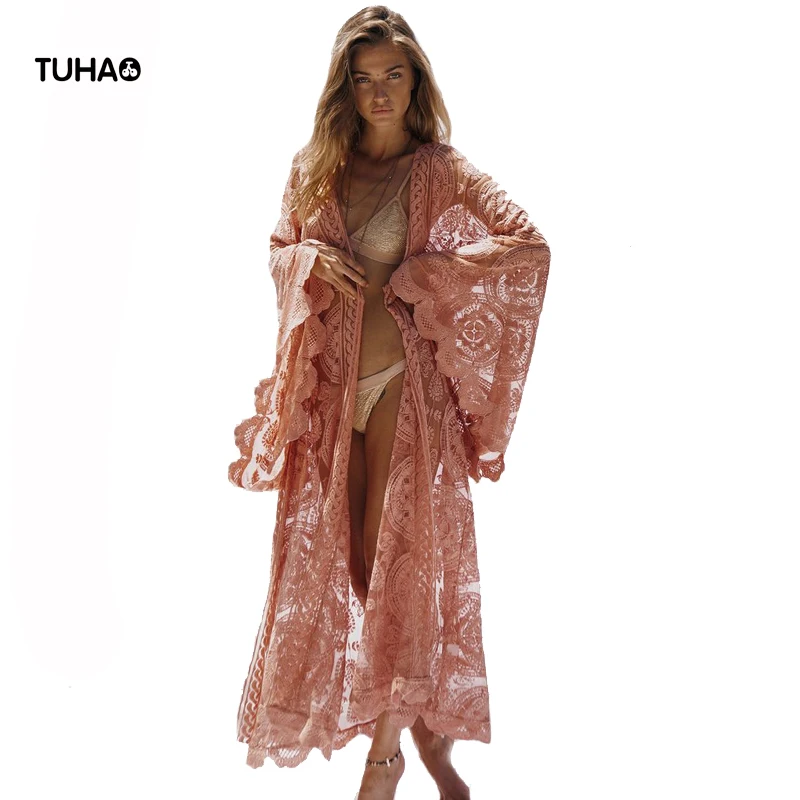 TUHAO Bohemian Cardigans Women Tops Large Size Open Stitch Holiday Beach Lace Cover Ups Long Style Thin Windbreaker Coats TB7588
TUHAO Bohemian Cardigans Women Tops Large Size Open Stitch Holiday Beach Lace Cover Ups Long Style Thin Windbreaker Coats TB7588