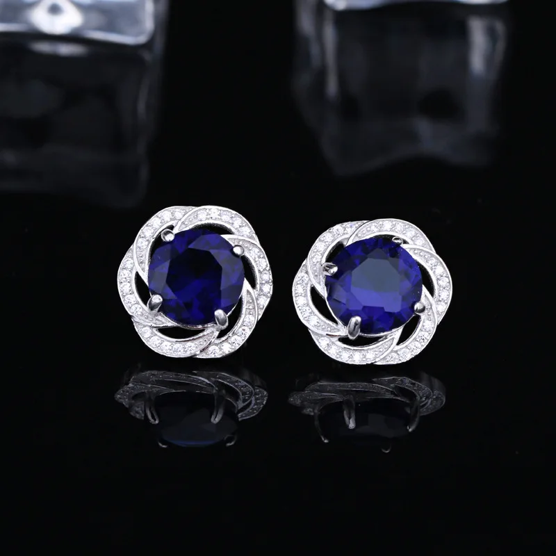 Red Trees Fine Jewelry Solid 925 Sterling Silver Stud Earrings For Women, Vintage Blue Sapphire Earrings Sterling Silver
Red Trees Fine Jewelry Solid 925 Sterling Silver Stud Earrings For Women, Vintage Blue Sapphire Earrings Sterling Silver