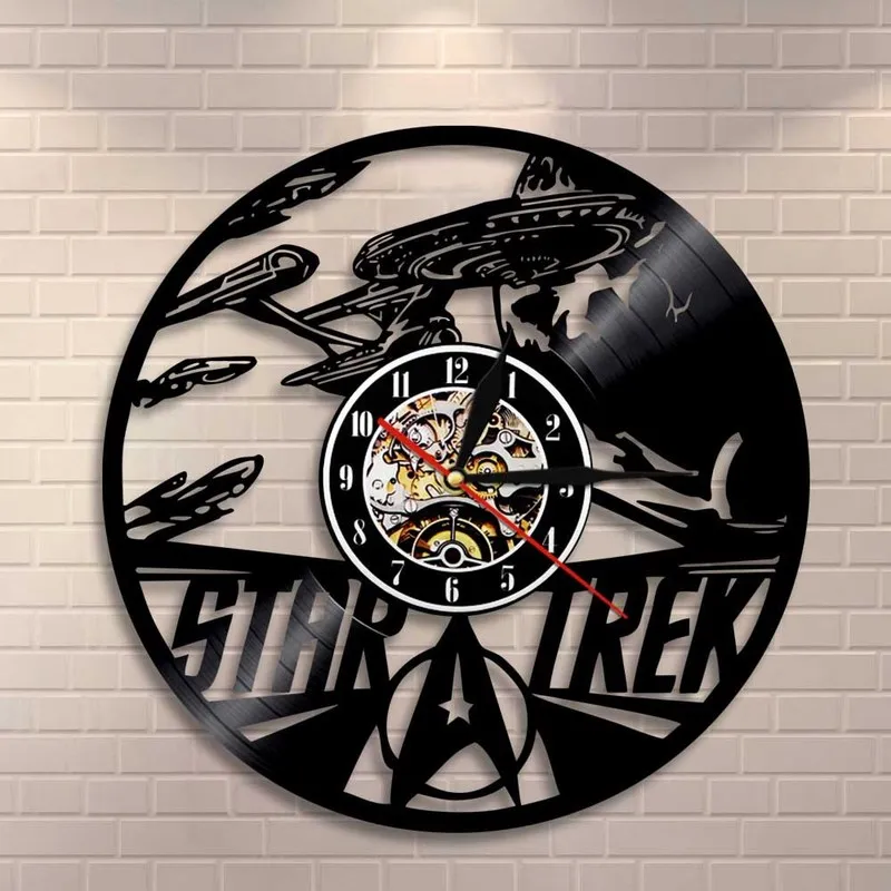 2018 Rushed New 12 Mm Sheet Four-piece Set Wandklok Clock Wall Free Shipping Music Wall Clock Vinyl Retro Nostalgia Star Trek 6
2018 Rushed New 12 Mm Sheet Four-piece Set Wandklok Clock Wall Free Shipping Music Wall Clock Vinyl Retro Nostalgia Star Trek 6