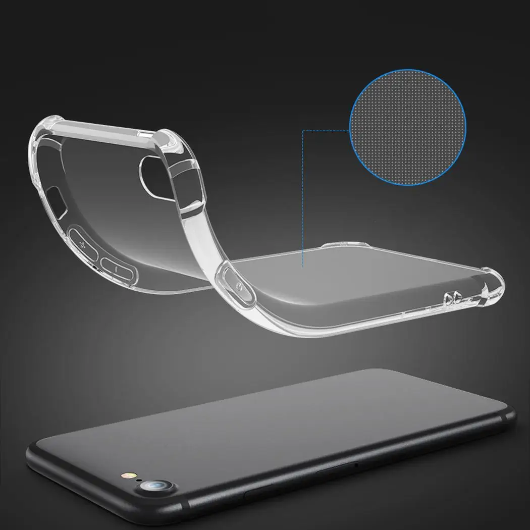 Creative Transparent TPU Anti-fall Phone Case Back Cover For Easy to install and remove. iPhone
Creative Transparent TPU Anti-fall Phone Case Back Cover For Easy to install and remove. iPhone