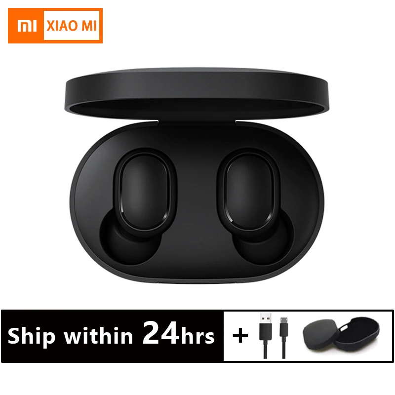 IN STOCK Original Xiaomi Redmi Airdots Wireless Earphone bluetooth 5.0 Earbuds Stereo Active Noise Cancellation With Mic headset
IN STOCK Original Xiaomi Redmi Airdots Wireless Earphone bluetooth 5.0 Earbuds Stereo Active Noise Cancellation With Mic headset