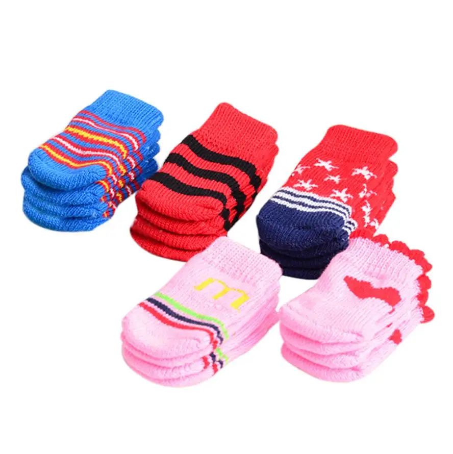 Dog socks 4Pcs christmas Pet Dog Socks Cute Cartoon Dog Non-slip Warm Socks Color Random meia para cachorro dropshipping#30
Dog socks 4Pcs christmas Pet Dog Socks Cute Cartoon Dog Non-slip Warm Socks Color Random meia para cachorro dropshipping#30