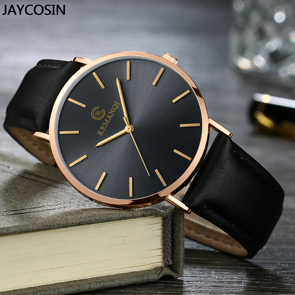 NEW Gold Business Men's Watch Synthetic Leather Date Watch Luxury Relogio Gift For dropshipping male clock Relogio Masculino
NEW Gold Business Men's Watch Synthetic Leather Date Watch Luxury Relogio Gift For dropshipping male clock Relogio Masculino