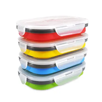 Folding Silicone Lunch Box Portable Bowl Colorful Food Storage Container Lunchbox Eco-Friendly Dinnerware
Folding Silicone Lunch Box Portable Bowl Colorful Food Storage Container Lunchbox Eco-Friendly Dinnerware