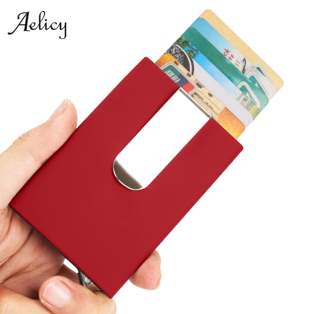 Aelicy Creative Business Card Case Stainless Steel Aluminum Holder Metal Box Cover Credit Men Card Holder Card Metal Wallets 605
Aelicy Creative Business Card Case Stainless Steel Aluminum Holder Metal Box Cover Credit Men Card Holder Card Metal Wallets 605