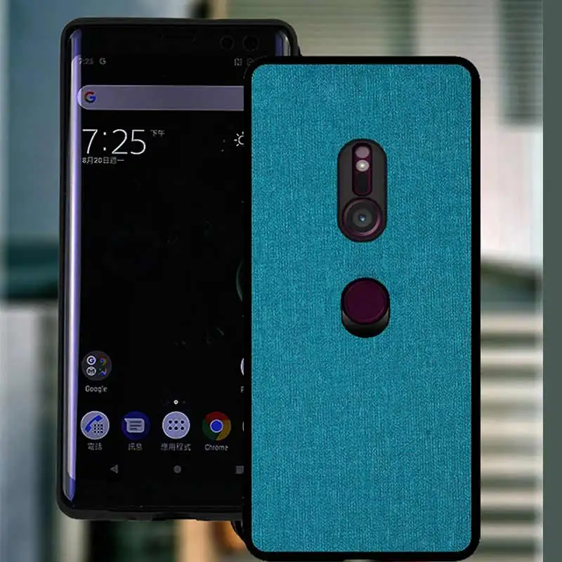 Vintage Simple Fabric Canvas Cloth Matte Case For Sony Xperia XZ3 Case 360 Shockproof Back Cover For Coque Sony XZ3 TPU Bumper
Vintage Simple Fabric Canvas Cloth Matte Case For Sony Xperia XZ3 Case 360 Shockproof Back Cover For Coque Sony XZ3 TPU Bumper