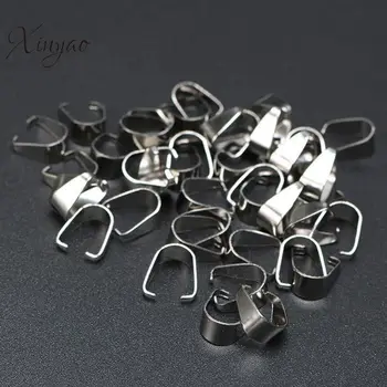 XINYAO 200pcs/lot stainless steel Clasps Pinch Clips Bails Charm Melon Seeds Buckle Pendant DIY Necklace Bracelet Connectors
XINYAO 200pcs/lot stainless steel Clasps Pinch Clips Bails Charm Melon Seeds Buckle Pendant DIY Necklace Bracelet Connectors