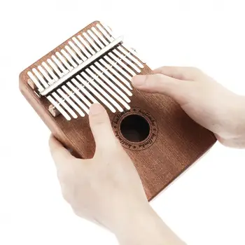 17 Keys Professional Portable Kalimba Single Board Sapele Thumb Piano Mbira Mini Keyboard Instrument with Tuning Hammer
17 Keys Professional Portable Kalimba Single Board Sapele Thumb Piano Mbira Mini Keyboard Instrument with Tuning Hammer
