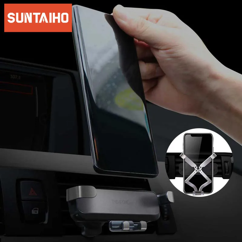 Suntaiho Universal Gravity Car phone Holder Car Air Vent Mount Car Holder For iPhone 7 8 X XR XS Max Mobile Phone Holder Stand
Suntaiho Universal Gravity Car phone Holder Car Air Vent Mount Car Holder For iPhone 7 8 X XR XS Max Mobile Phone Holder Stand