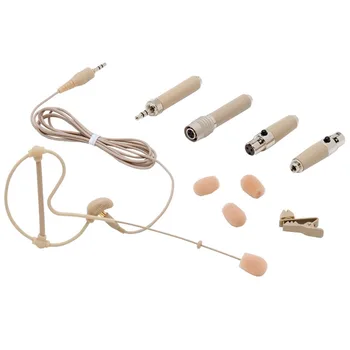 Samson SE10 Live Performance Omnidirectional Miniature Headworn Condenser Microphone Set Invisible microphone
Samson SE10 Live Performance Omnidirectional Miniature Headworn Condenser Microphone Set Invisible microphone