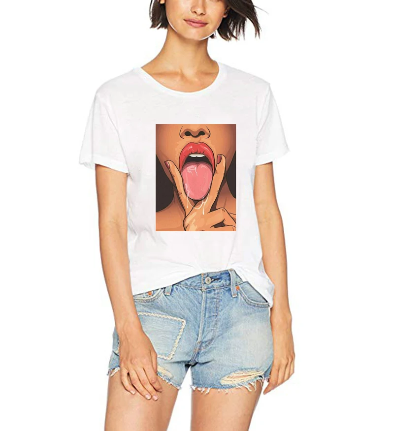 Mm So Sexy!! Women T Shirt Fashion Design White T-shirts Girl 100% Cotton Summer Shirt Lady Aesthetic Tops Harajuku Tees
Mm So Sexy!! Women T Shirt Fashion Design White T-shirts Girl 100% Cotton Summer Shirt Lady Aesthetic Tops Harajuku Tees