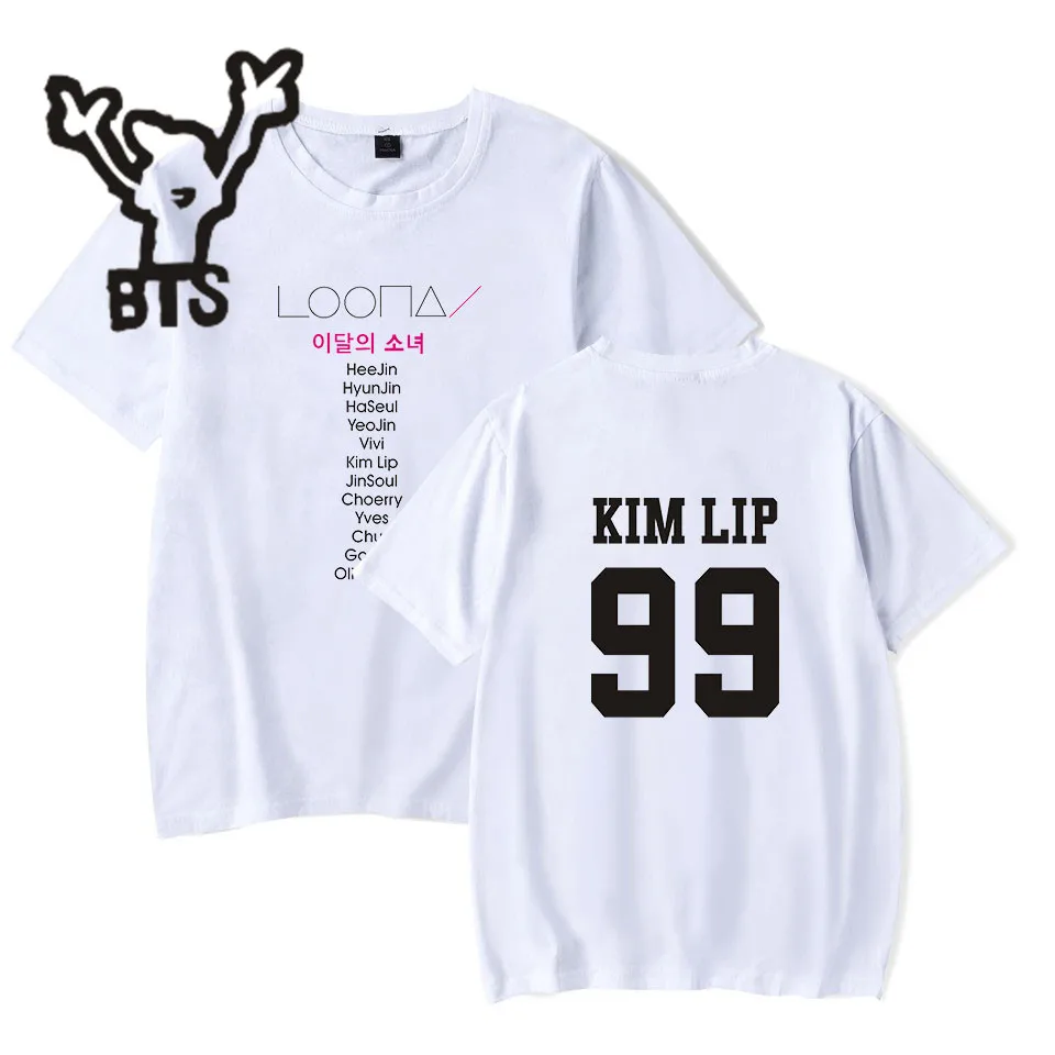 Hot Sale LOONA T-shirt Women Kawaii Kpop Hip Hop Harajuku Fashion Short Sleeve Tshirt Casual Tops Print Plus Size 4XL A7050
Hot Sale LOONA T-shirt Women Kawaii Kpop Hip Hop Harajuku Fashion Short Sleeve Tshirt Casual Tops Print Plus Size 4XL A7050