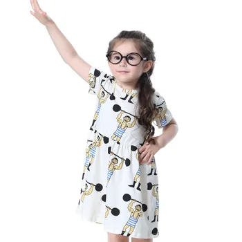 Summer Fashion Strongman Girls Dress Cotton Quality Baby Kids Clothes Children's Clothing
Summer Fashion Strongman Girls Dress Cotton Quality Baby Kids Clothes Children's Clothing