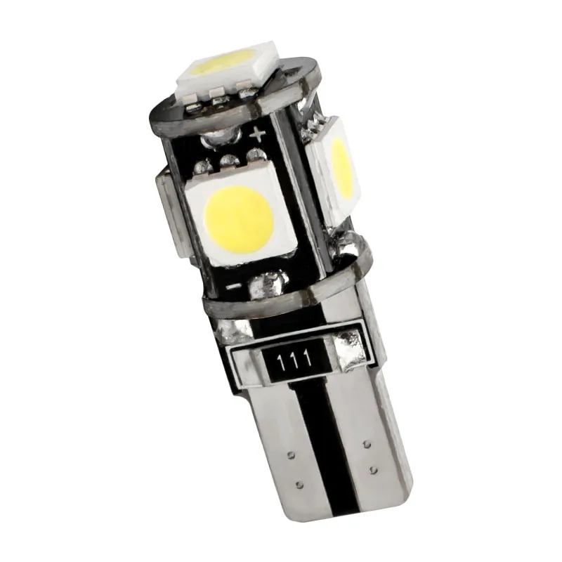 Wholesale Canbus T10 5smd 5050 LED car led Light Canbus W5W 194 5050 SMD Error Free White Light Bulbs
Wholesale Canbus T10 5smd 5050 LED car led Light Canbus W5W 194 5050 SMD Error Free White Light Bulbs