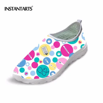 INSTANTARTS Women Cartoon Nurse Print Flat Shoes Super Light Female Summer Mesh Casual Sneakers Woman Loafers Cute Casual Flats
INSTANTARTS Women Cartoon Nurse Print Flat Shoes Super Light Female Summer Mesh Casual Sneakers Woman Loafers Cute Casual Flats