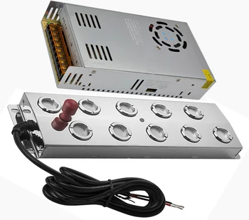 Industrial 10 Head Ultrasonic Mist Maker Fogger Air Humidifier Accessories Fountain Pond Atomizer Greenhouse Hydroponics+Power
Industrial 10 Head Ultrasonic Mist Maker Fogger Air Humidifier Accessories Fountain Pond Atomizer Greenhouse Hydroponics+Power