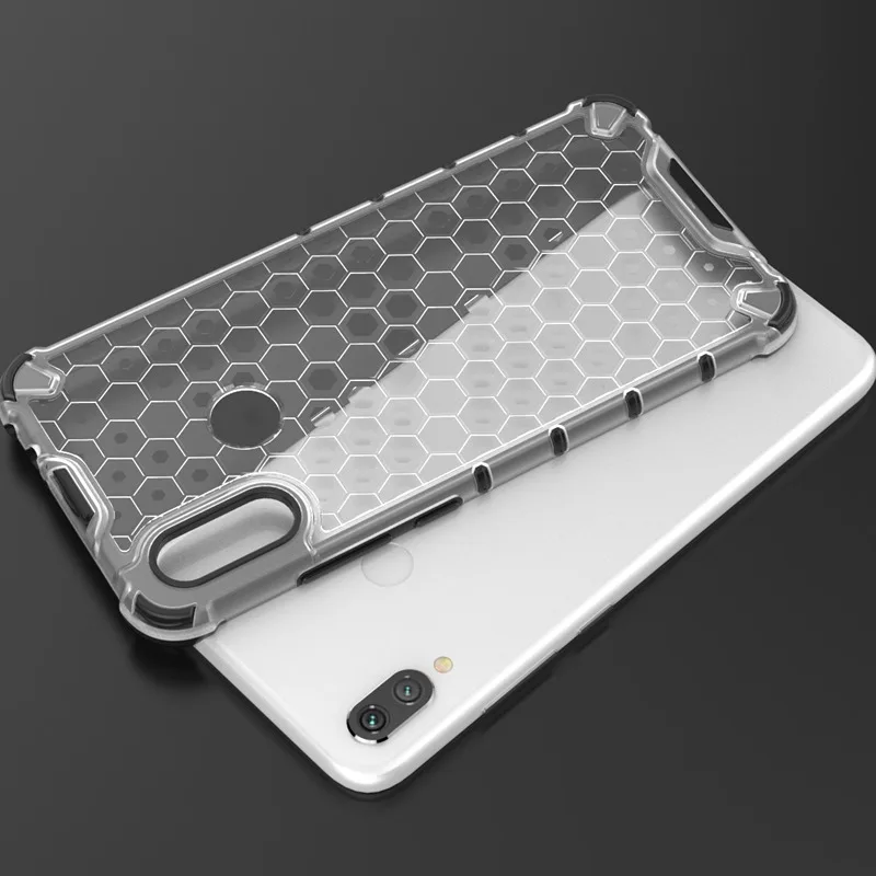 Hybrid PC + TPU Shockproof Case For Xiaomi Redmi K20 Note 7 7 7A Note 5 6 Honeycomb Texture Clear Armor Case For Xiaomi CC9 CC9E
Hybrid PC + TPU Shockproof Case For Xiaomi Redmi K20 Note 7 7 7A Note 5 6 Honeycomb Texture Clear Armor Case For Xiaomi CC9 CC9E