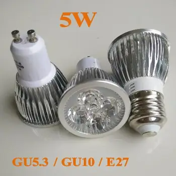 led lamp cup GU10 / E27 screw spotlights led 5W AC85-265V white/warm led spotlight bulb 10pcs/lot alumium lamp free shipping
led lamp cup GU10 / E27 screw spotlights led 5W AC85-265V white/warm led spotlight bulb 10pcs/lot alumium lamp free shipping