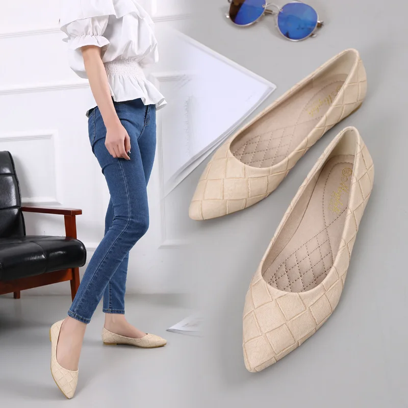 34~43 Women Plus Size Flats Pointed Toe Suede Leather Single Shoes Moccasins Women Slip On Loafers Soft Ballet Flat Shoes Woman
34~43 Women Plus Size Flats Pointed Toe Suede Leather Single Shoes Moccasins Women Slip On Loafers Soft Ballet Flat Shoes Woman