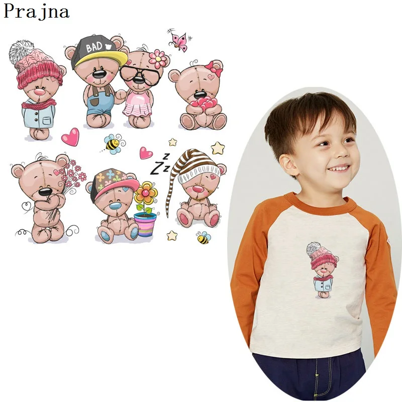 Prajna Thermal Transfer Vinyl Iron On Cute Animal Patches Cute Bear Transfers Printed Patch For Clothes Heat Transfers Wholesale
Prajna Thermal Transfer Vinyl Iron On Cute Animal Patches Cute Bear Transfers Printed Patch For Clothes Heat Transfers Wholesale