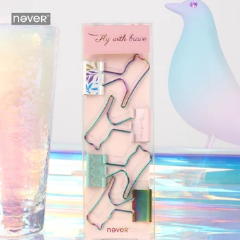 Never Fly Bird Series Shaped Binder Clips Creative Metal Planner Clips Business Office Accessories School Student Supplies 4pcs
Never Fly Bird Series Shaped Binder Clips Creative Metal Planner Clips Business Office Accessories School Student Supplies 4pcs