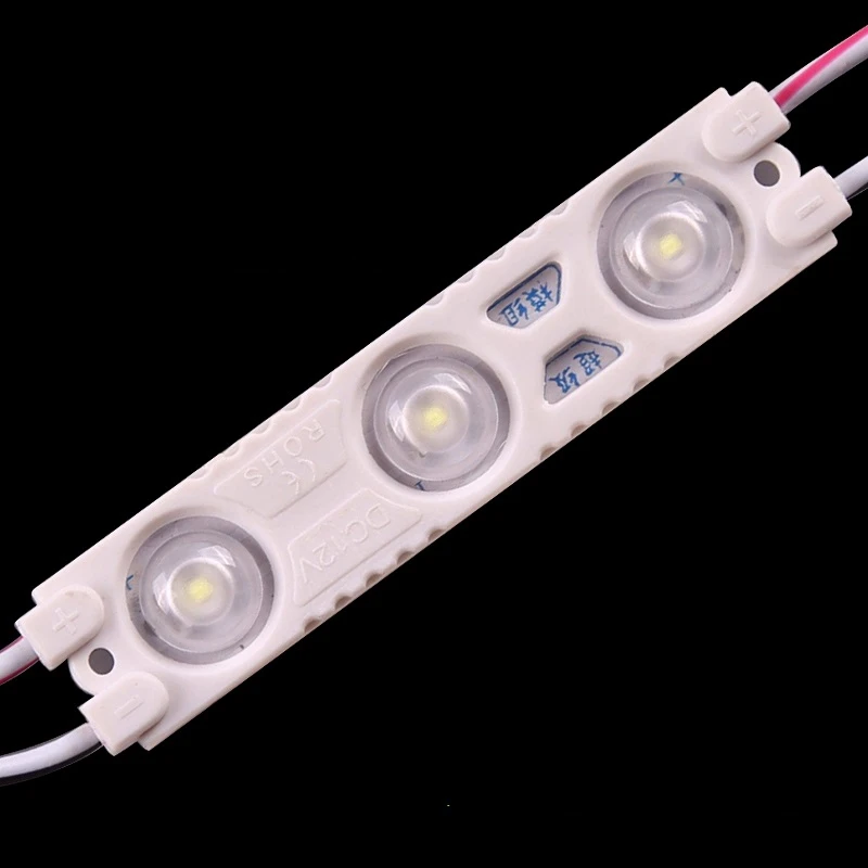 1000pcs/lot Cool white 2835 3LED injection led module 12V with lens Waterproof IP66 1.2w LED Modules Lighting for Shop banner
1000pcs/lot Cool white 2835 3LED injection led module 12V with lens Waterproof IP66 1.2w LED Modules Lighting for Shop banner