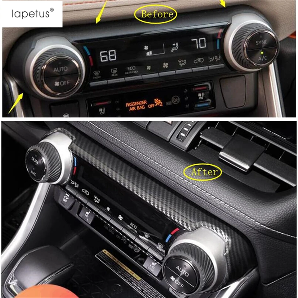 Lapetus Accessories Fit For TOYOTA RAV4 RAV 4 2019 ABS Multimedia Central Air Conditioning AC Knob Switch Molding Cover Kit Trim
Lapetus Accessories Fit For TOYOTA RAV4 RAV 4 2019 ABS Multimedia Central Air Conditioning AC Knob Switch Molding Cover Kit Trim