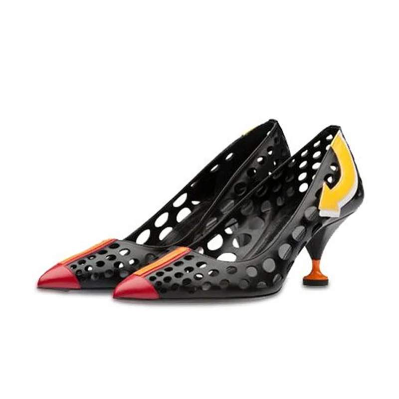 Hollow Shoes Woman Pumps Sexy 6 cm High Heels Pointed Toe Cut-Outs Women Party Dress Shoes Office Work Shoes
Hollow Shoes Woman Pumps Sexy 6 cm High Heels Pointed Toe Cut-Outs Women Party Dress Shoes Office Work Shoes