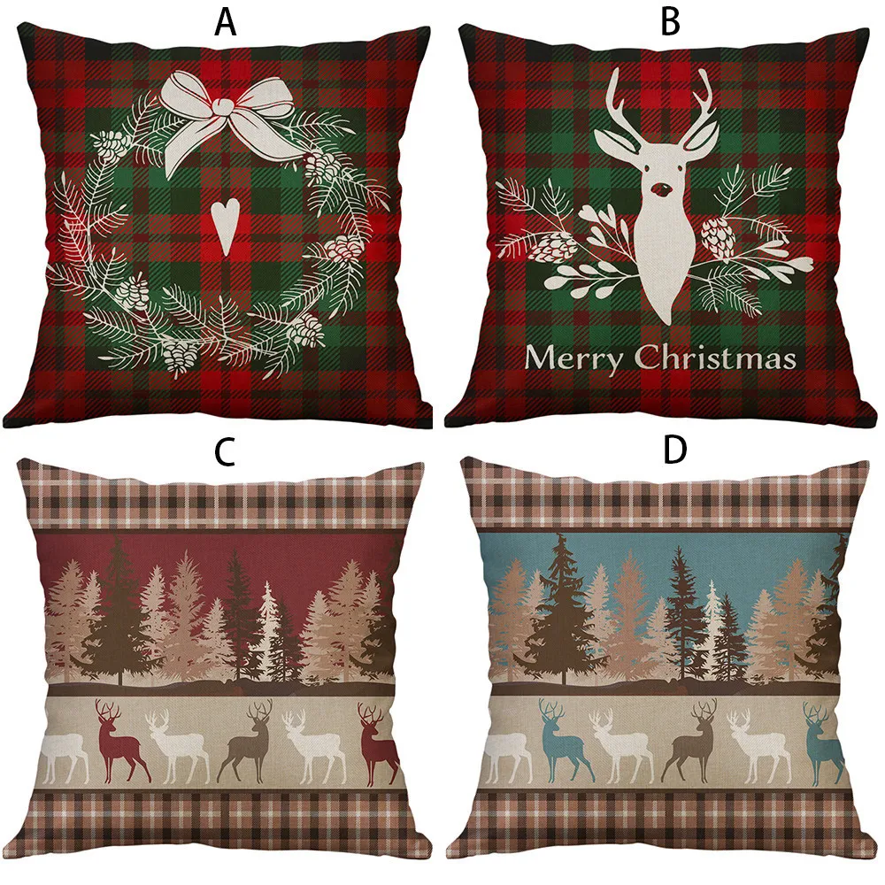 Pillowcases Christmas Sofa Bed Home Decor Pillow Case Cushion Cover Funda Cojin Housse de Coussin Cojine Pillow Cover Kussenhoes
Pillowcases Christmas Sofa Bed Home Decor Pillow Case Cushion Cover Funda Cojin Housse de Coussin Cojine Pillow Cover Kussenhoes